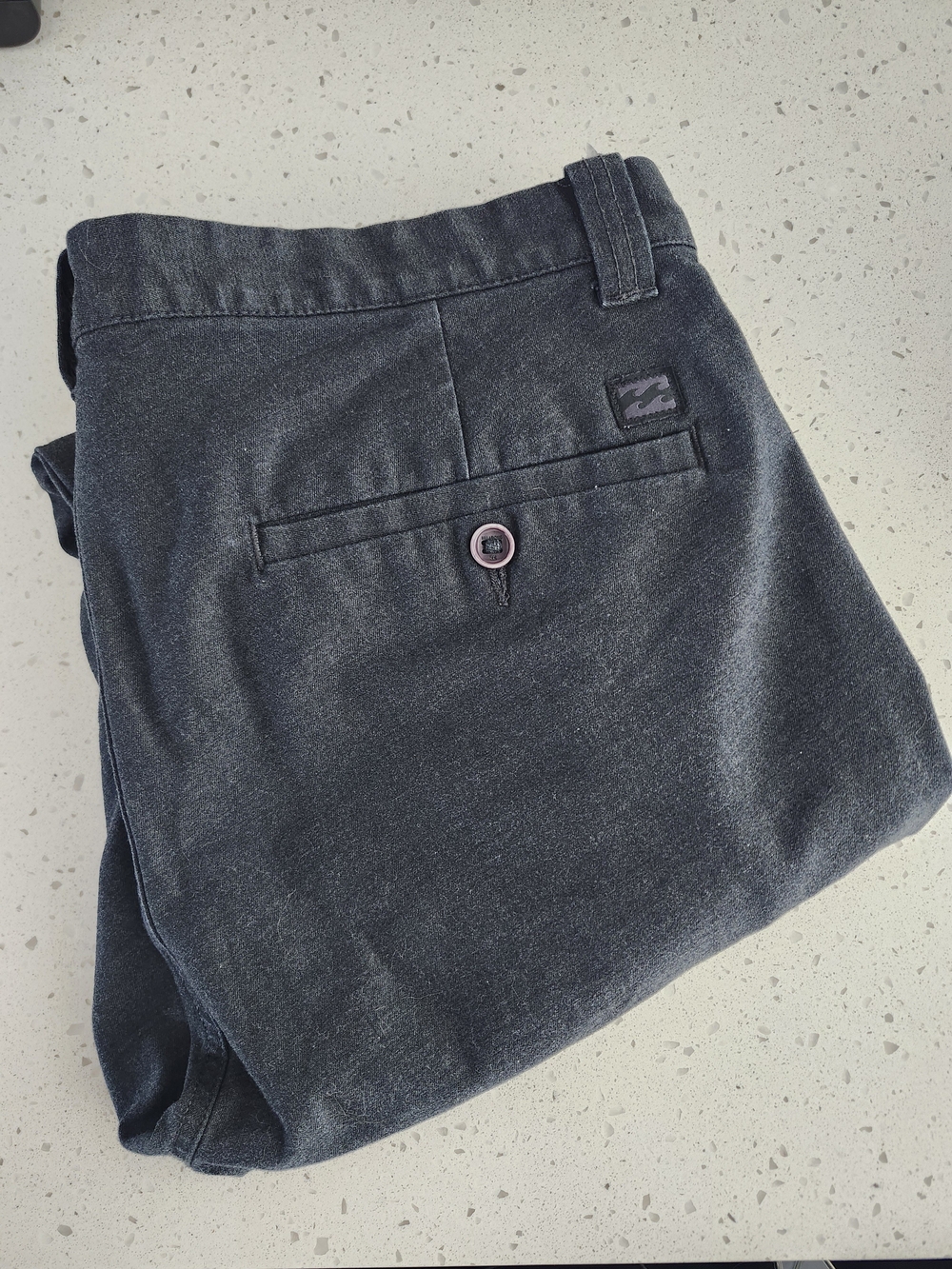 Mens Billabong Carter Stretch Dress Pants | Gray | Size 33